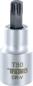 Preview: TX-Steckschlüssel  T15 1/2"", CV, satinfinish vorne""