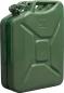 Preview: Metallkanister 10L, olive RAL 6003, Innenbeschichtung vorne