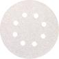 Preview: Haft-Schleifblätter für Lacke gelocht,  125 Korund, Korn 80 vorne