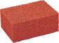 Preview: Fliesenschwamm rot 160 x 105 x 60 mm vorne