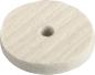 Preview: Filzpolierscheibe 75x10mm vorne
