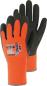 Preview: Wonder Grip Thermo Gr.11 Orange, Latex 2-Fach getaucht vorne