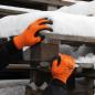 Preview: Wonder Grip Thermo Lite Gr.7 Orange, Latex 2-Fach getaucht