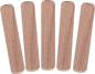 Preview: Möbel-Dübel 10x40mm,Buchenholz 120 Stück/Pack vorne