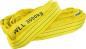 Preview: Rundschlinge, 3t, 2,5m, gelb aus Polyester als Endlosstrang vorne