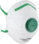 Preview: Atemschutzmaske, FFP1, 3Stück mit Ausatemventil, 4MAK vorne