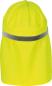Preview: Warnschutz-Kappe Gelb UV-50, mit Nackenschutz