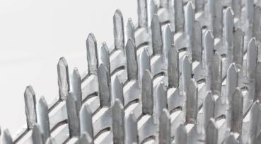 Preview: Edelputzkratzer 250x145mm Zahnlänge 15mm, Stärke 1,5mm