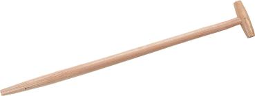 Spatenstiel Es.,T-Griff, 85 cm ger.,gewachst , für SP1/SP2/SP vorne