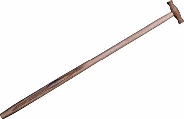 Spatenstiel Esche, mit T-Griff 95 cm, gebogen vorne