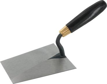 Maurerkelle 180mm, geschmiedet Schwanenhals vorne