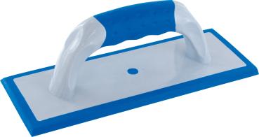 Epoxid-Fugenbrett 10x25cm,blau Spezialkautschuk, 2K-Griff vorne