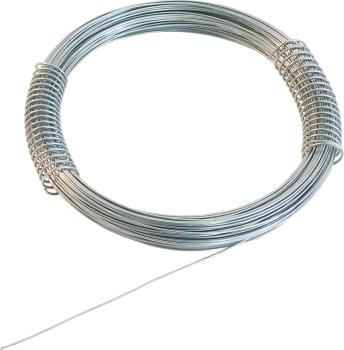 Blumenbindedraht 0,8mm x 25m aus Metall vorne