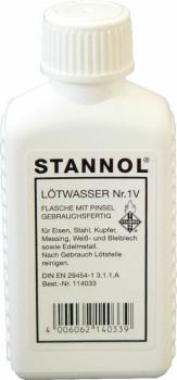 Loetwasser 50ml in PE Flasche vorne