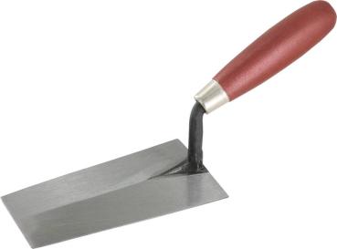 Berner Putzkelle 140mm geschmiedet, gerader Hals vorne