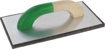 TRIUSO-Alu-Reibebrett 14x28 cm mit Filzbelag vorne