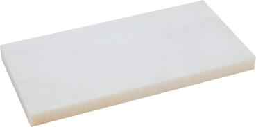 Polybelag 14 x 28 cm, 20 mm vorne