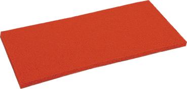 roter Belag 15 x 24 cm, 9 mm vorne