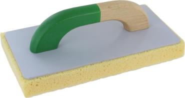 TRIUSO-Profi-Fliesenwaschbrett 14x28cm, Hydroschw.,geschlitzt vorne