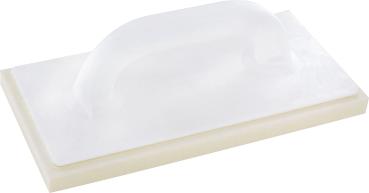 Kunststoffreibebrett 14x28 cm mit Latex-Belag 20 mm vorne