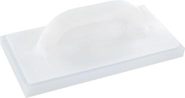 Kunststoffreibebrett 14x28 cm mit Polybelag vorne