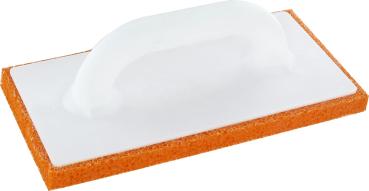 KS-Reibebrett 14x28cm,roter Belag 18mm,vollflächig verkl. vorne