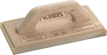 TRIUSO-Reibebrett 14 x 28 cm mit Polybelag vorne
