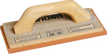 TRIUSO-Reibebrett 14 x 23 cm mit rotem B.10 mm vorne