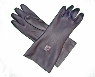 Arbeitshandschuh Neopren Chemikalienschutz- Groesse 9 vorne