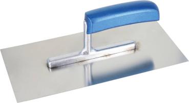 Glättekelle ungezahnt, 28x13 cm, Edelstahl rostfrei vorne