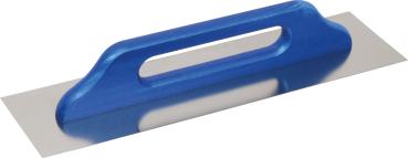 Schweizer Glätte 48x13 cm, Edelstahl, ungezahnt vorne