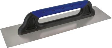 Schweizer Glätte 48x13cm, 2K- Griff, Edelstahl, ungezahnt vorne