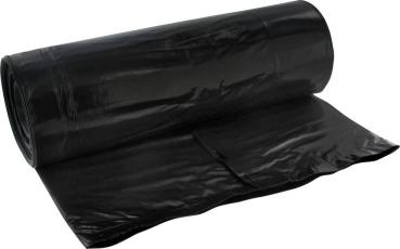 Müllsack 240Ltr. schwarz 60my 60x40x125cm, 10 Stück/Rolle vorne