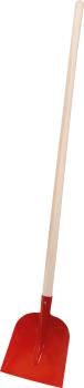 Holsteiner Schaufel 25x27cm m.Buchenst., rot lack. vorne