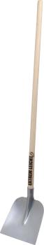 Holsteiner Schaufel Alu+Weide superleicht, Alu+Weidenstiel vorne