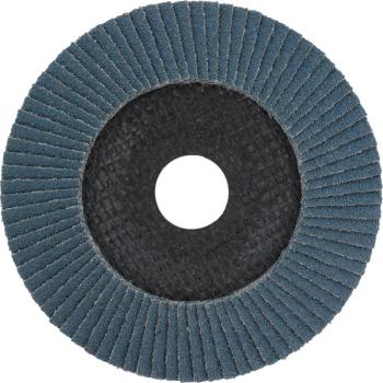 Preview: Fächerscheibe 125mm ZK Korn 40 konvexe Form, Stahl