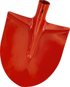Frankfurter Schaufel m. Aufbug 27x30 cm rot lackiert vorne