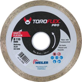 Fliesendiamantscheibe Profi, 110x22,2 mm vorne