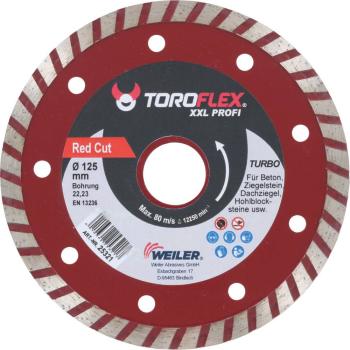Diamantscheibe Turbo, 115mm Red-Cut, gesintert vorne
