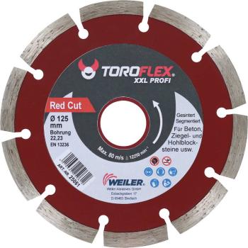 Diamantscheibe segment., 115mm Red-Cut, gesintert vorne