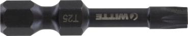 Impact Bit T15 38mm, E6,3 Witte auf Blisterkarte vorne