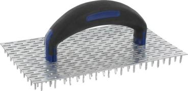 Edelputzkratzer 250x145mm Zahnlänge 15mm, Stärke 1,5mm vorne