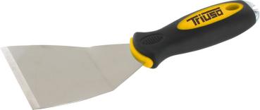 Universalschaber 75mm abgewink Rostfrei;2K-Griff u. Schlagkap vorne