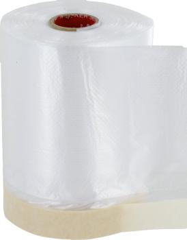 Feinkrepp-Masker 550mm, 33m Träger=Flachkrepp imprägniert vorne