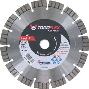 Diamant-Trennscheibe 230mm Level 15, Granit, Waschbeton vorne