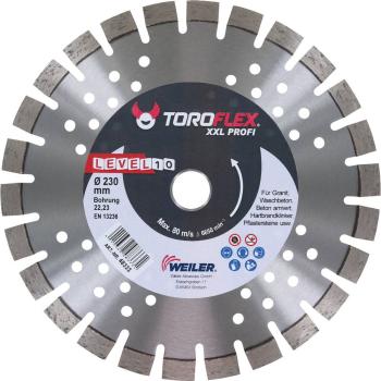 Diamant-Trennscheibe 230mm Level 10 mit Kühllöchern vorne