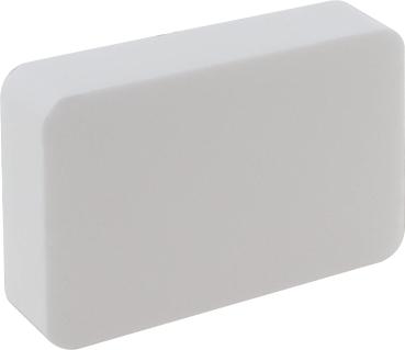 Salmiak-Lötstein 65x45x20mm zum Reinigen von Lötspitzen vorne