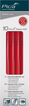 Preview: PICA-CLASSIC Zimmermannsstifte oval, 24cm lang, 10Stück/Pack