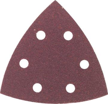 Delta-Haftschleifbl.-Set,105mm gelocht, je 10x K60/120/180 vorne