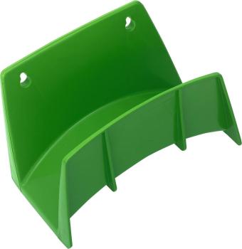 Schlauchhalter, schlagfester Kunststoff,verst.Aufhängeösen vorne